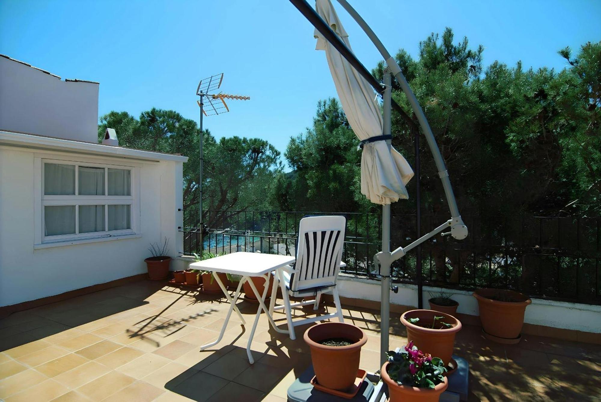 Tamariu Roca Rubia 1- Very Cozy, Terrace And Balcony With Stunning Views Eksteriør bilde